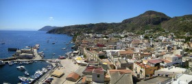 Panoramica di Lipari