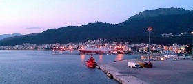 Banchine al porto di Igoumenitsa